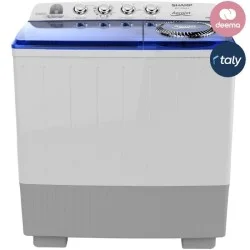 Sharp Twin Tub Washing Machine 14kg and Dryer 8kg - White